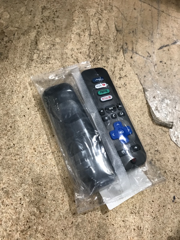 Photo 1 of (Pack of 2) Replacement-Remote-Control for Roku-TV,Compatible for TCL Roku/Hisense Roku/Onn Roku/Philips Roku Smart TVs(Not for Roku Stick and Box)