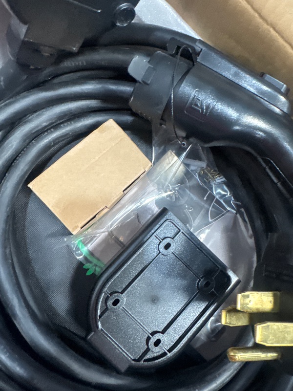 Photo 1 of *UNABLE TO TEST** SubSun Universal Portable Level 2 EV Charger 50Amp 240V Electric Car Charger for All North American EVs Includes J1772 and Tesla, 25FT EV Charging Cable with NEMA 14-50 Plug (with Tesla Adapter)