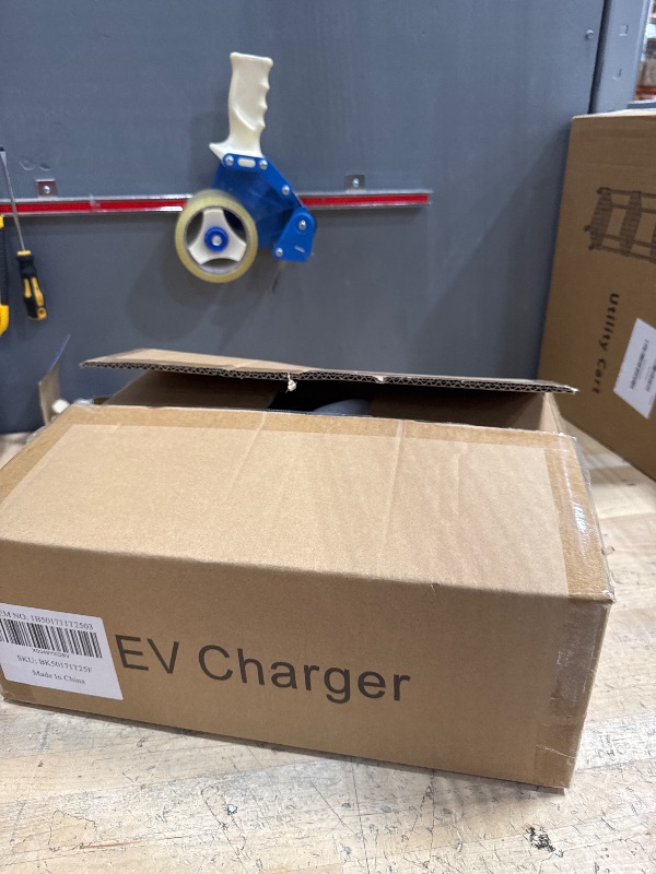 Photo 1 of *UNABLE TO TEST** SubSun Universal Portable Level 2 EV Charger 50Amp 240V Electric Car Charger for All North American EVs Includes J1772 and Tesla, 25FT EV Charging Cable with NEMA 14-50 Plug (with Tesla Adapter)
