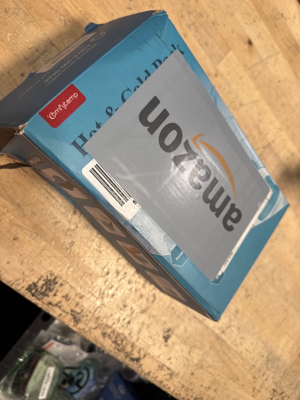 Photo 1 of *UNKNOWN OF ANY DAMAGES* Comfytemp Ice Pack for Back Pain Relief, 2 Packs, FSA HSA Approved, Reusable Gel Lower Back Wrap Ice Brace for Sciatica Injuries, Hot Cold Compression for Lower Lumbar, Waist, Men Women Surgery Gifts