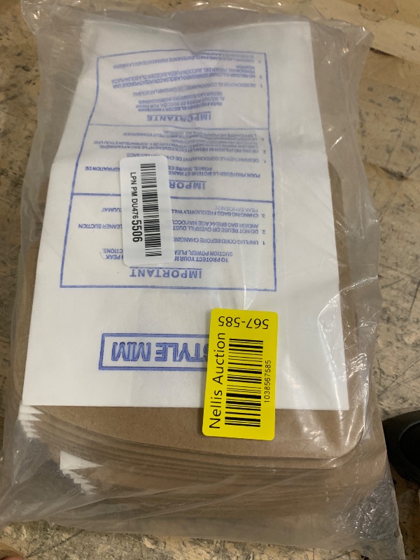 Photo 1 of 20Pcs Replacement for Eureka 3670 & 3680 MM Vacuum Bags,and Replacement Vacuum Bags Part # 60295, 60296, 60297