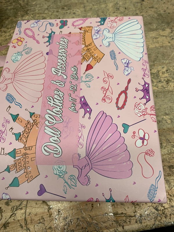 Photo 1 of 71 Pcs Doll Clothes and Accessories, 5 Wedding Gowns 9 Fashion Dresses 3 Tops 3 Pants 3 Bikini Swimsuits 20 Shoes for 11.5 inch Doll Christmas Stocking Stuffers Girls Gift Age 5-7 8-10