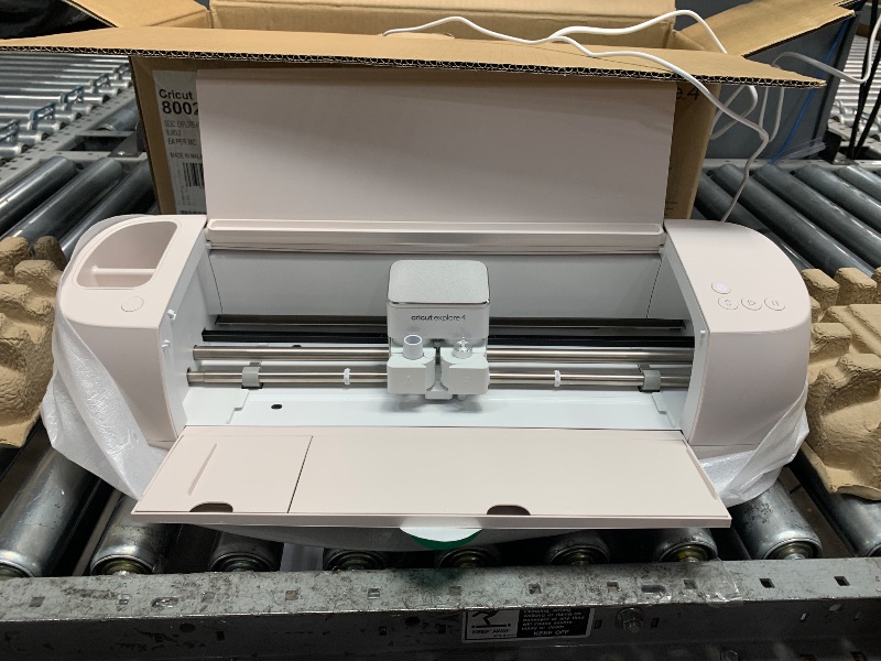Photo 1 of (PARTS) (NON-FUNCTIONAL) Cricut Explore 4 - Smart Cutting Machine (Seashell) | Digital Content Bundle - Includes Images in Design Space App