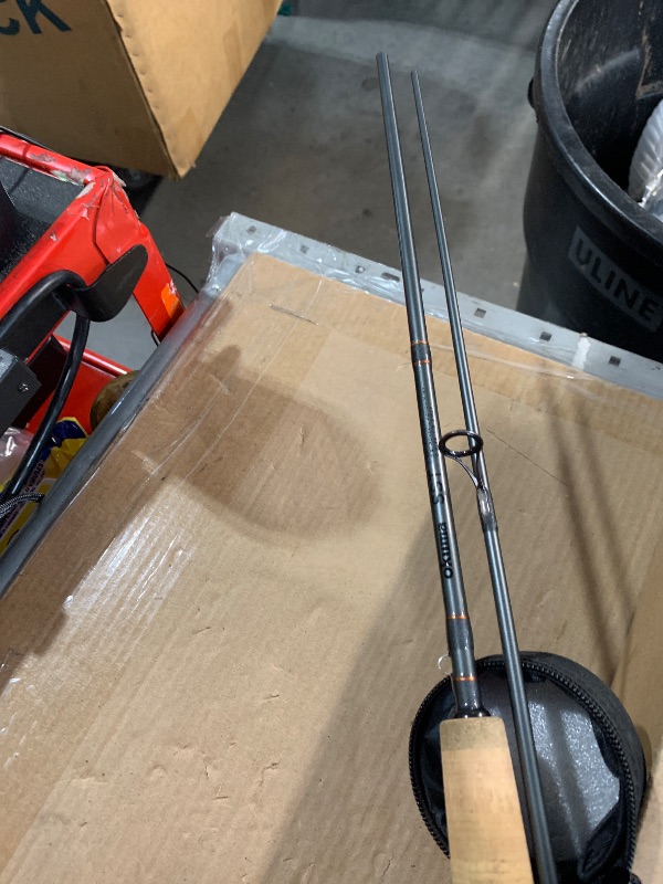 Photo 1 of (broken tip) (sold for parts) (repair) Okuma SST A Series Travel Series 30/40 Ton Carbon Blank Lightweight Fishing Rod, SST-S-663La