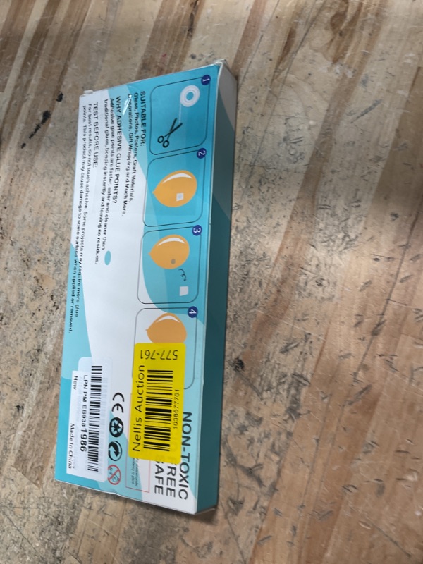 Photo 1 of ALLFUN 1000 Pieces Clear Glue Points Dots Double Sided Adhesive Removable for Balloons Craft Sticky