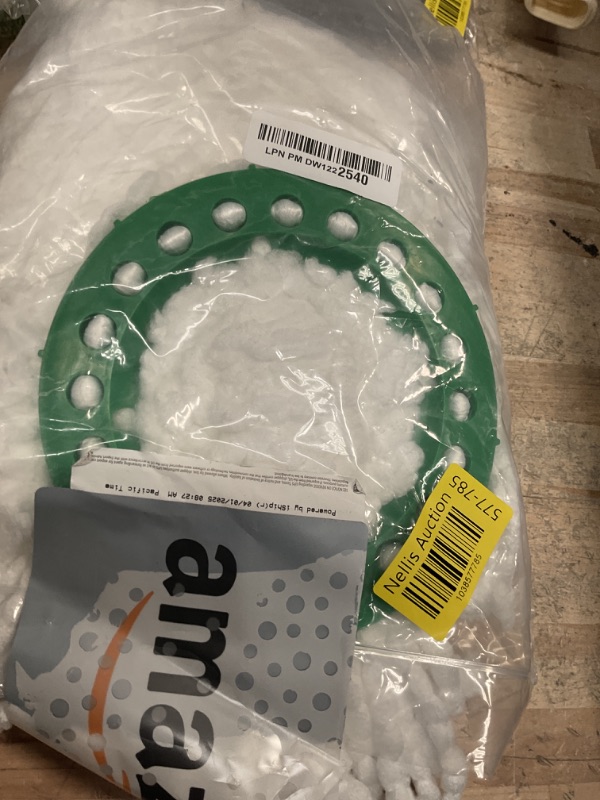 Photo 1 of Aiskaer Spin Mop Replacement Heads Compatible with Libman Tornado Spin Mop, Microfiber Mop Refills, Easy to Replace, Machine Washable, White(Pack of 3)