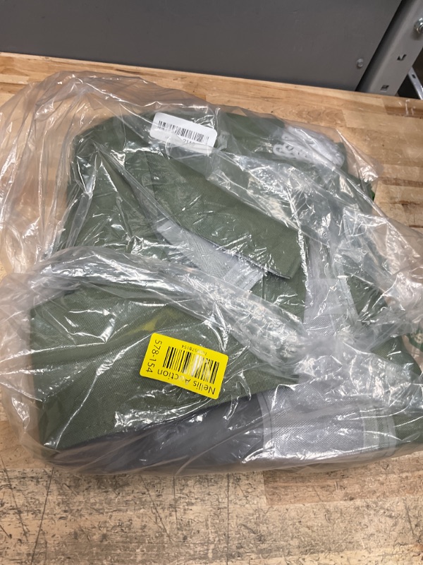 Photo 1 of 100% Blackout Linen Curtains 84 Inch Length 2 Panels Set Olive Green Luxury for Bedroom Windows Living Room Darkening Dark Green Thermal Insulated Drapes Nursery 7ft Long Back Tab Pleated Pocket