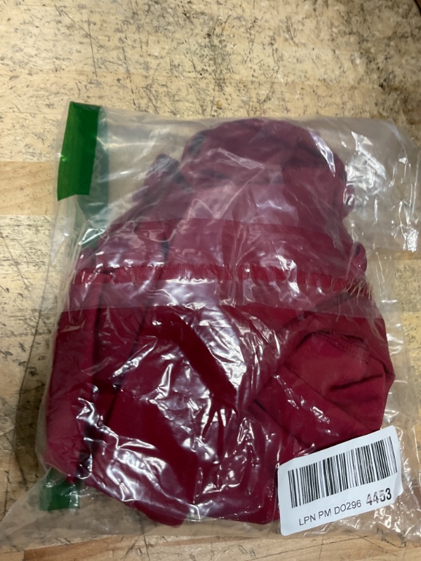 Photo 1 of HYPERFIRE Women's Sexy Draped Cowl Neck Dress Cut Out Front Mini Dress Plunge Bodycon Dresses Cocktail Burgundy Small