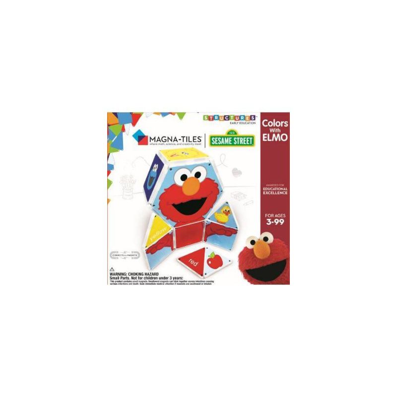 Photo 1 of *FACTORY SEALED* Magna-Tiles Sesame Street - Colors with Elmo
