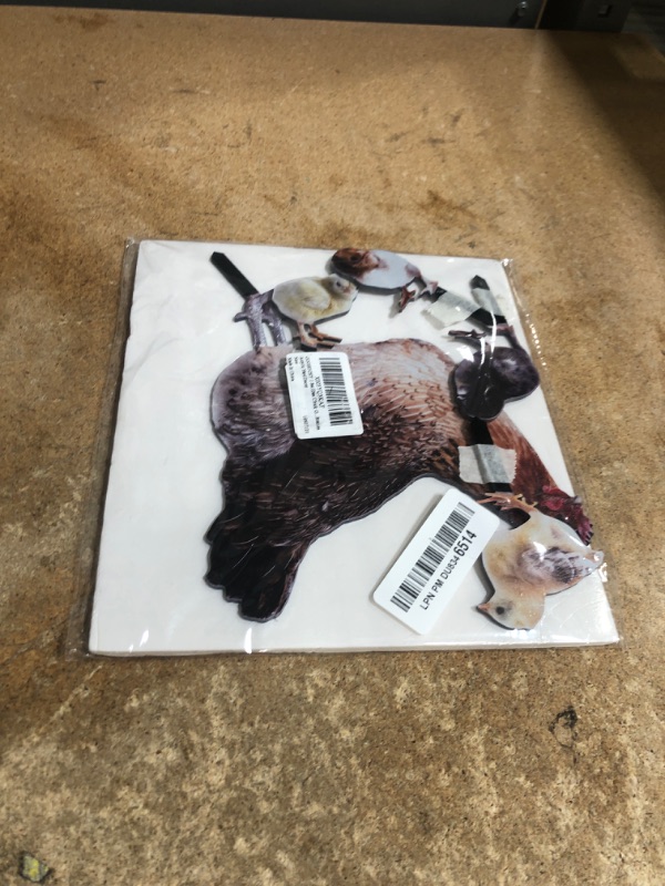 Photo 1 of 1 Set Hen Chick Ground Plug Yard Decor Yard Sign Simulation Chicken Insert Acrylic Chicken Stake Garden Chicken Decoration Courtyard Insert Garden Accessory Yard Ornament Lawn Sign