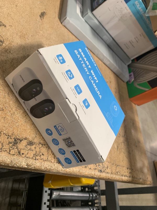Photo 1 of 2K Security Cameras Wireless Outdoor, WiFi Battery Powered Indoor Camera for Home Security with AI Motion Detection, Spotlight, 2-Way Talk, Siren, IP65, Cloud/SD Storage - 2 Cameras