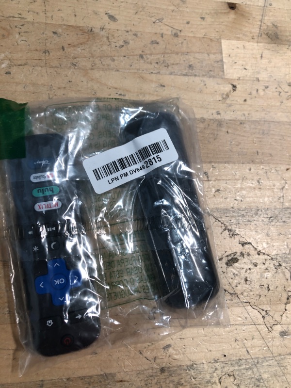 Photo 1 of (Pack of 2) Replacement-Remote-Control for Roku-TV,Compatible for TCL Roku/Hisense Roku/Onn Roku/Philips Roku Smart TVs(Not for Roku Stick and Box)