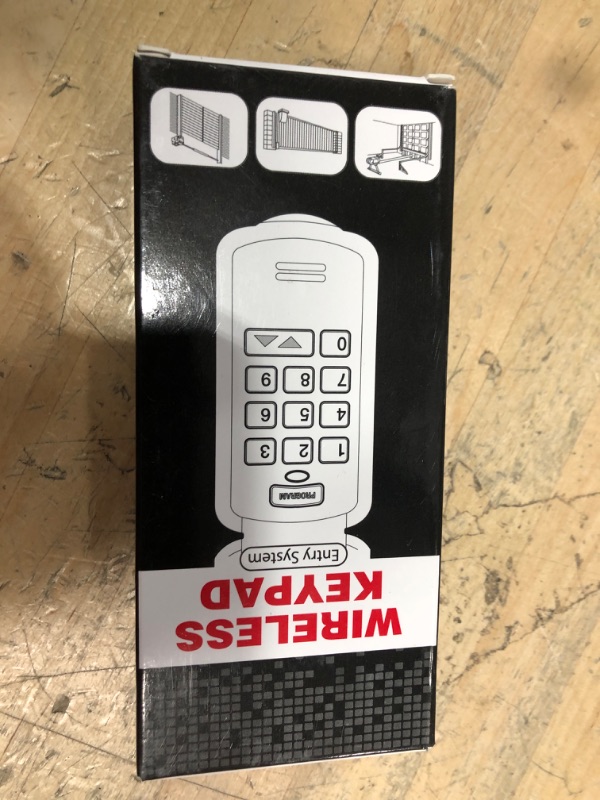 Photo 1 of 1 for Genie Garage Door Opener Keypad, Compatible with Genie Garage Door Openers, for Model GK-R 37332R GK-BX GWKP, GWK-IC, ACSDG, ACSDA1, ACSD1G