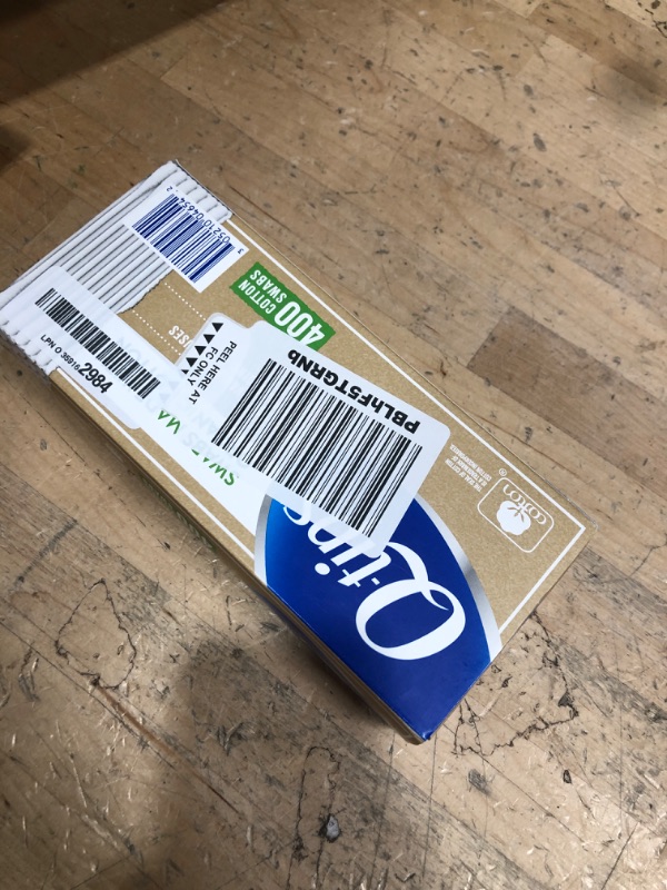 Photo 1 of **Read notes** Q-tips Cotton Swabs Organic Swab Ultimate Home and Beauty Tool Made from Organic Cotton, Paper 400 Count(Pack of 4)