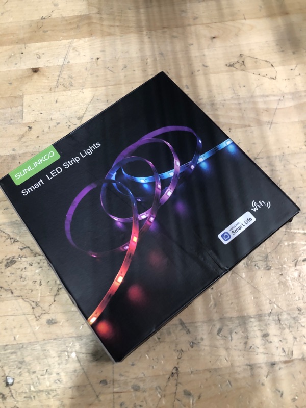 Photo 1 of 16.4ft LED Lights for 50-75 Inch TV, RGB+IC TV Lights Backlight Strip Behind, with 44 Scene Modes, Bluetooth APP and Voice Control, Music Sync Smart Ambient Lighting for Gaming, Bedroom, Living Room