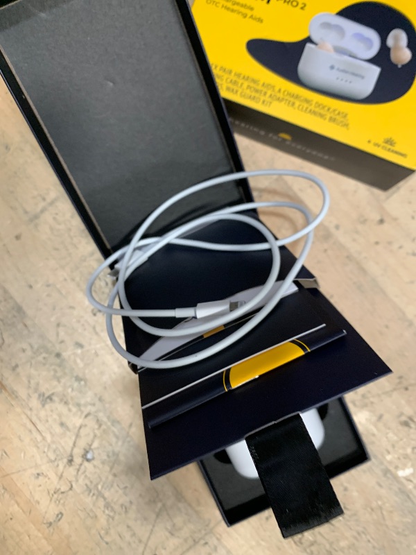 Photo 1 of *UNABLE TO FULLY TEST **Audien ATOM PRO 2 Wireless Rechargeable OTC Hearing Aid, Premium Comfort Design and Nearly Invisible