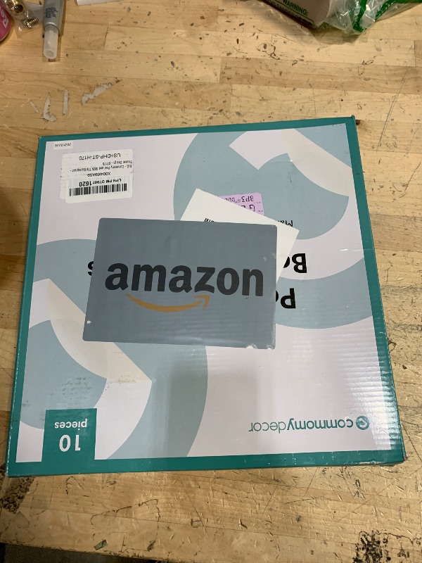 Photo 1 of Commomy Thicker Peel and Stick Backsplash (Beige with Pinkish Grout) - 10 pcs of 12" x 12" - 3D Adhesive Peel and Stick Tiles Backsplash for Kitchen, Bathroom, Removable, Waterproof, Vinyl Wall Tile