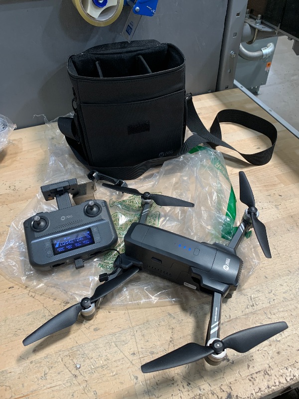 Photo 1 of *BOTH POWERS ON// UNABLE TO FULLY CONNECT TO PHONE** Holy Stone HS600D 3 Axis Brushless Gimbal GPS Drones With Camera For Adults 4K, FPV Drone, 8K Image, 4K/30FPS Video, 48MP Photo, 80 Min Flight, Auto Return, 20000Ft Control, QuickShot, Upgraded HS600