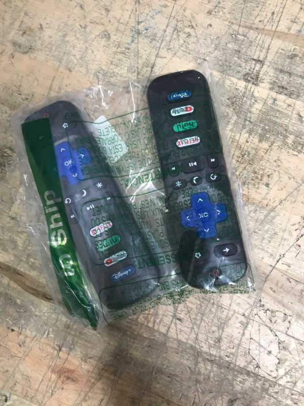 Photo 1 of (Pack of 2) Replacement-Remote-Control for Roku-TV,Compatible for TCL Roku/Hisense Roku/Onn Roku/Philips Roku Smart TVs(Not for Roku Stick and Box)