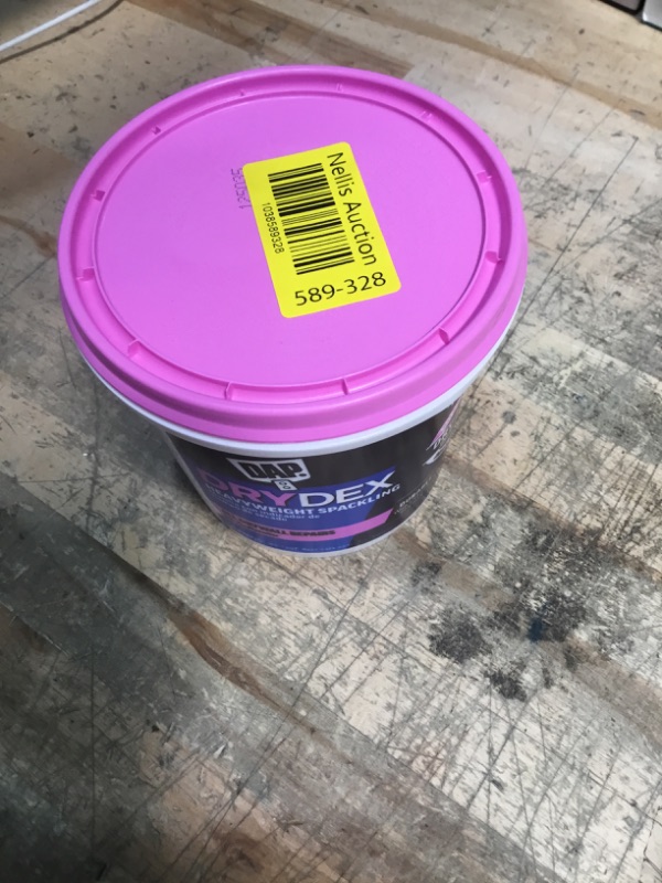 Photo 1 of 1 qt Dap 12330 DryDex Interior/Exterior Spackling, White
