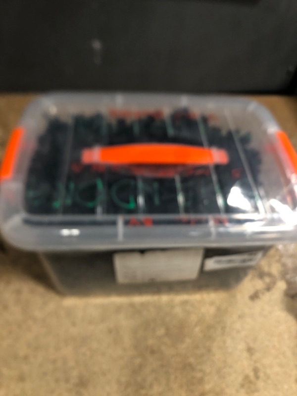 Photo 1 of 1000 Pack Hidden Deck Fasteners for Composite Decking Board, Composite Decking Clips with Metal Deck Screws, Universal Composite Hideaway Fasteners Plastic Clips for Deck Boards