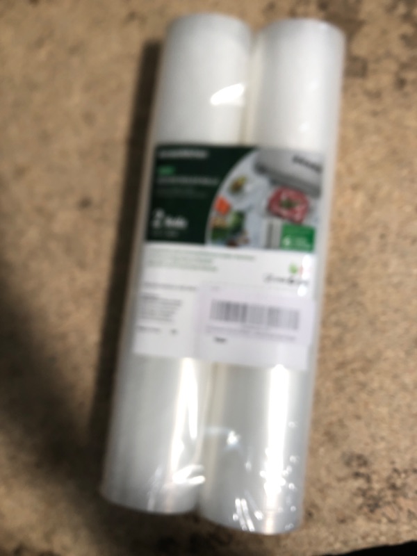 Photo 1 of [Updated 2024] Bonsenkitchen Vacuum Food Sealer Rolls Bags, 2 Packs 11 in x 20 ft, BPA Free, Durable Commercial Customized Size Bags