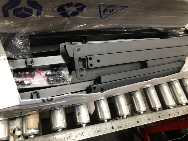 Photo 1 of (used)(unknown if complete) 18 Inch Full Bed Frame - Sturdy Platform Bed Frame Metal Bed Frame No Box Spring Needed Heavy Duty Full Size Bed Frame