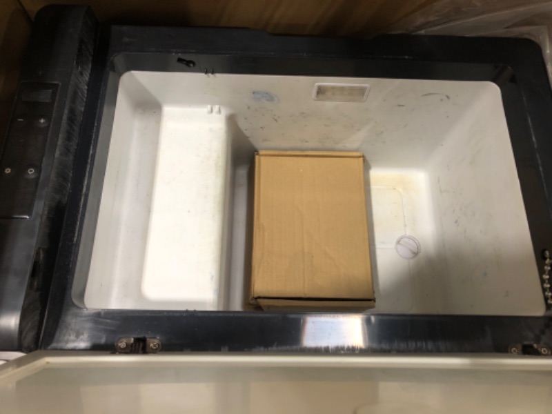 Photo 1 of (Used)(dirty)(missing power cord) Alpicool C30 Portable Car Freezer, 12 Volt Refrigerator, 32 Quart(30 Liter) Fast Cooling 12V Car Fridge, Car Cooler for RV, Truck, Camping, Outdoor -12/24V DC and 100-240V AC