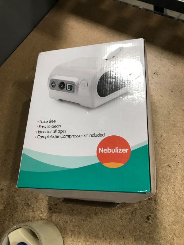 Photo 1 of Nebulizer Machine Personal Compressor Nebuliser Portable Compressor System with Tubing Kits for Home Use