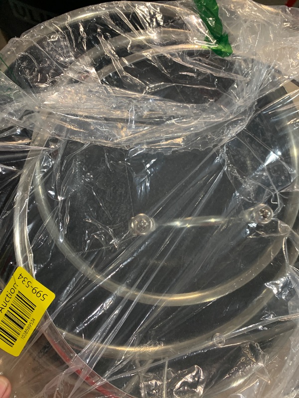 Photo 1 of (one lid is bent) Innerwell Nonstick Titanium Ceramics Stainless Steel Frying Pan Set, 6 Pieces Nonstick Honeycomb Stainless Steel Frying Pan Set,