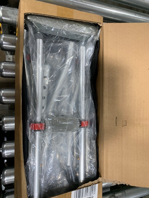 Photo 1 of 1 Pair Folding Aluminum Underarm Crutches Adjustable Lightweight Crutches Height Range 4’6” to 6’6” Adult Walking Aid Support Up to 330LBS Crutches for Walking