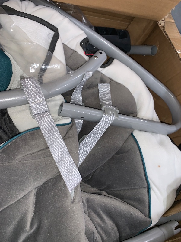 Photo 1 of (PARTIAL SET) (DIRTY) (UNTESTED) Graco DuetSoothe Swing and Rocker with Removable Swing Seat and 6 Swinging Speeds for Toddler Swing Seat and Swing Chair