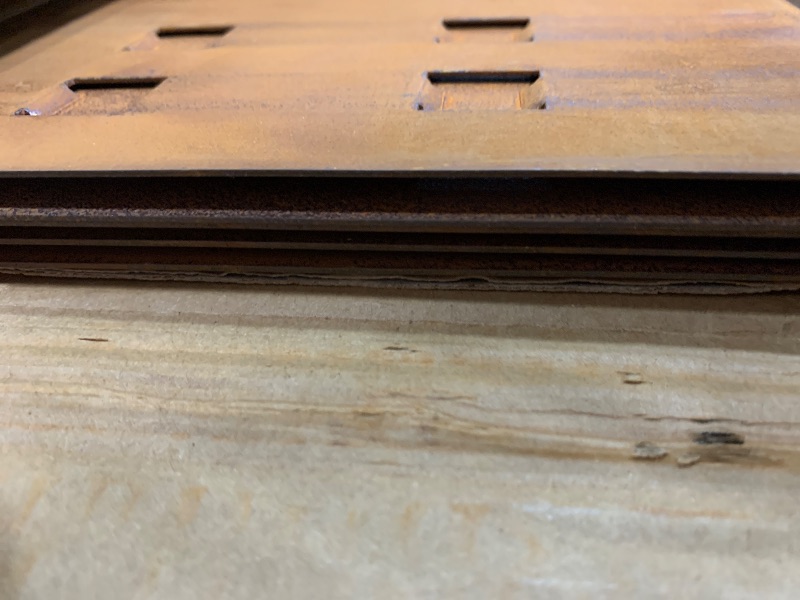 Photo 1 of Corten Steel Landscape Edging Metal Garden Edging 40 Inch Strips Landscaping Steel 10 Inch Depth Garden Border Rusted Edge Flower Bed for Lawn Yard Outdoor Plant 6 pcs by GZGNEEVL