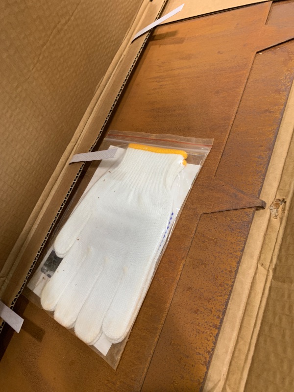 Photo 1 of Corten Steel Landscape Edging Metal Garden Edging 40 Inch Strips Landscaping Steel 10 Inch Depth Garden Border Rusted Edge Flower Bed for Lawn Yard Outdoor Plant 6 pcs by GZGNEEVL