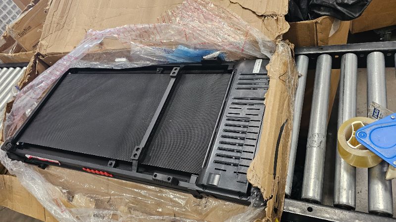 Photo 1 of ***PARTS ONLY**Portable Treadmills for Home, Electric Walking Pad Treadmill with 12 Preset Programs, 3.0HP Treadmill with Handle for Small Home, Waking Pad,Compact Running Treadmills with 320LBS Capacity(Black)