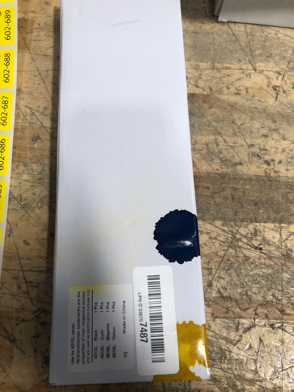 Photo 1 of WORTHDO LC401XL Ink Cartridges 4-Pack Compatible for Brother LC401 XL High Yield Work with Brother MFC-J1010DW MFC-J1012DW MFC-J1170DW Printer (1 Black, 1 Cyan, 1 Magenta, 1 Yellow)