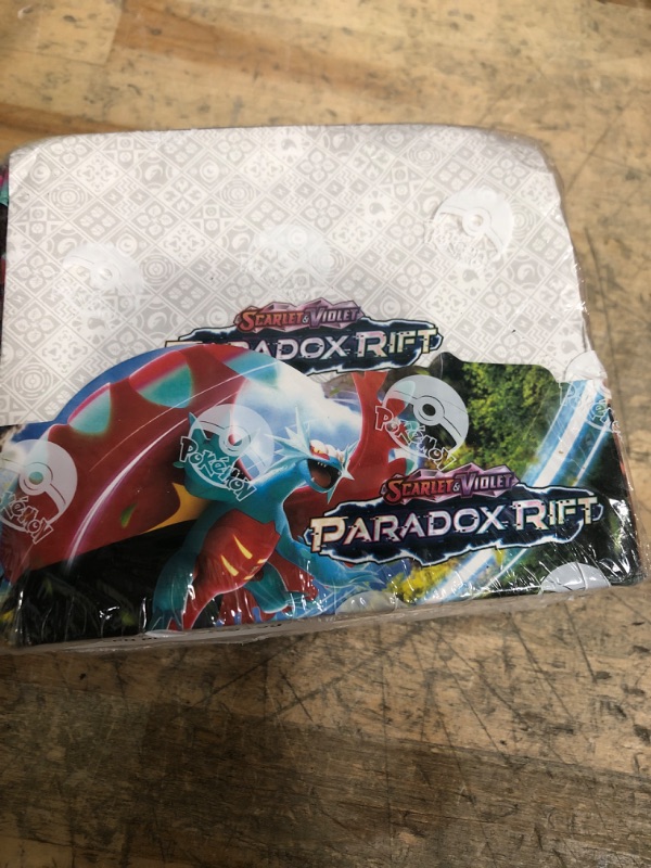 Photo 1 of ***(FOR PARTS ONLY/ NOT REAL/ OPENED PACKS/ MISSING CARDS)***
Pokemon: Scarlet & Violet 4: Paradox Rift Booster Build & Battle Box