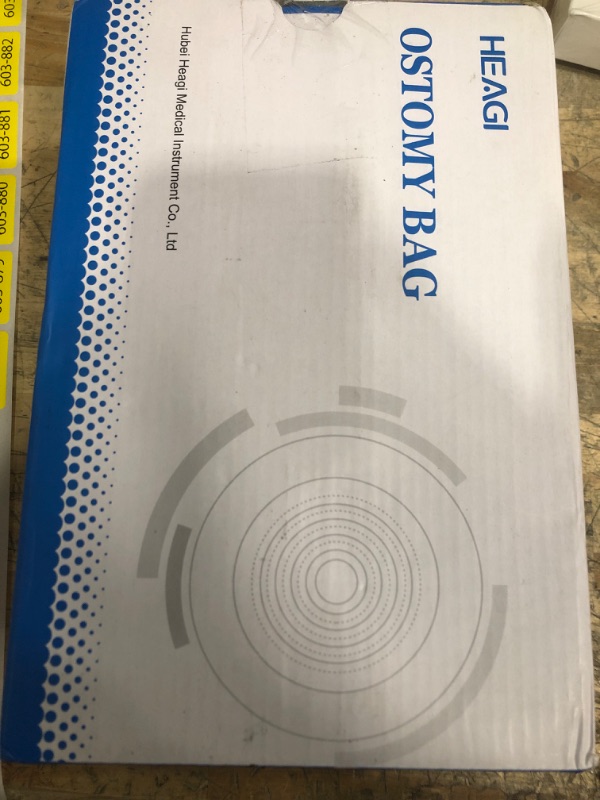 Photo 1 of 10 PCS Colostomy Bags, Ostomy Supplies, One-Piece Convex Ostomy Bags with a Waistband for Uneven Skin/Deep-Seated Areas Stoma, Cut-to-Fit, Max 45 mm
