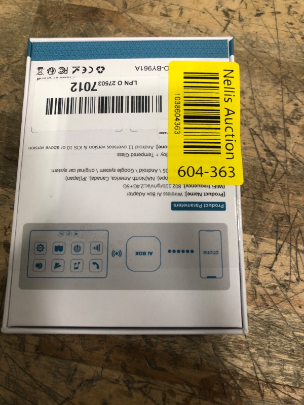 Photo 1 of TERUNSOUl 3-in-1 Wireless CarPlay Adapter & Android Auto Wireless Adapter, Plug & Play, Easy Setup, Supports Netflix, YouTube, TF Card, and More for Cars with OEM Wired CarPlay/Android Auto