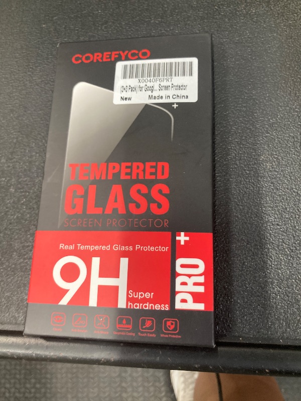 Photo 1 of (3+3 Pack) for Google Pixel 8 Screen Protector and Camera Lens Protector, 9H Tempered Glass, Ultrasonic Fingerprint Unlock, Anti-Scratch, Bubble Free for Pixel 8 Screen Protector