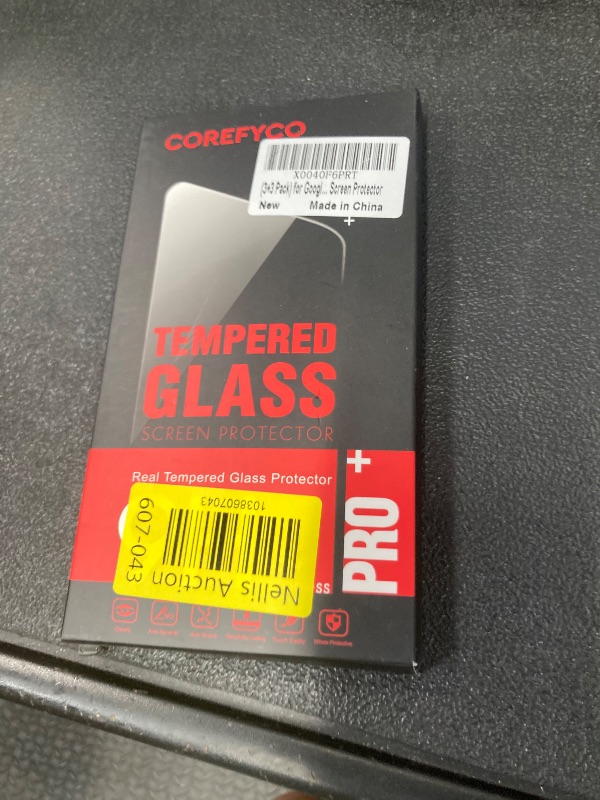 Photo 1 of (3+3 Pack) for Google Pixel 8 Screen Protector and Camera Lens Protector, 9H Tempered Glass, Ultrasonic Fingerprint Unlock, Anti-Scratch, Bubble Free for Pixel 8 Screen Protector