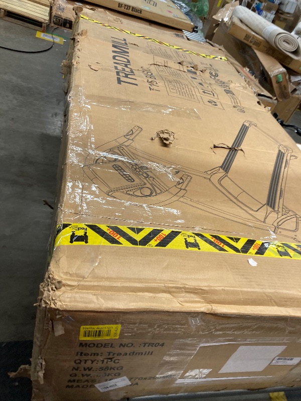 Photo 1 of 3.5HP Folding Treadmill, 300lb Capacity, 15 Levels Auto Incline Treadmills for Home Running and Walking Max 10MPH Speed Dprodo Foldable EleTreadmill Running Machine with APP & Bluetooth
