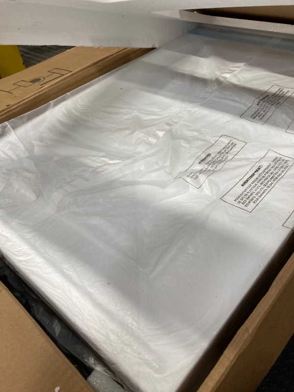 Photo 1 of ***HAS LARGE DENTS/BROKEN VENT/NO REMOTE***dainslef 6000 BTU Window AC Unit - 350 Sq.Ft Cooling, Dehumidifier, with WIFI & 24H Timer,115V/60Hz, White (Quiet 40dB, Saddle Mount)
