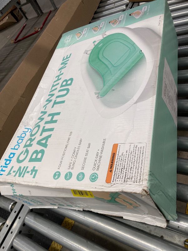 Photo 1 of **NOT IN ORIGINAL BOX** Boon SOAK 3-Stage Bathtub