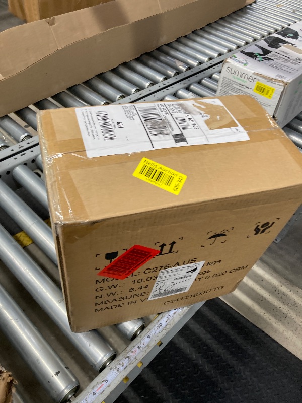 Photo 1 of Amazon Basics 8-Sheet Cross Cut Paper Shredder and Credit Card Shredder - Black