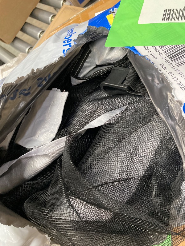 Photo 1 of ***MOSQUITO NETTING ONLY*** 12x12 Outdoor Gazebo Canopy Mosquito Netting for Backyard, Garden, Lawn, Silver
