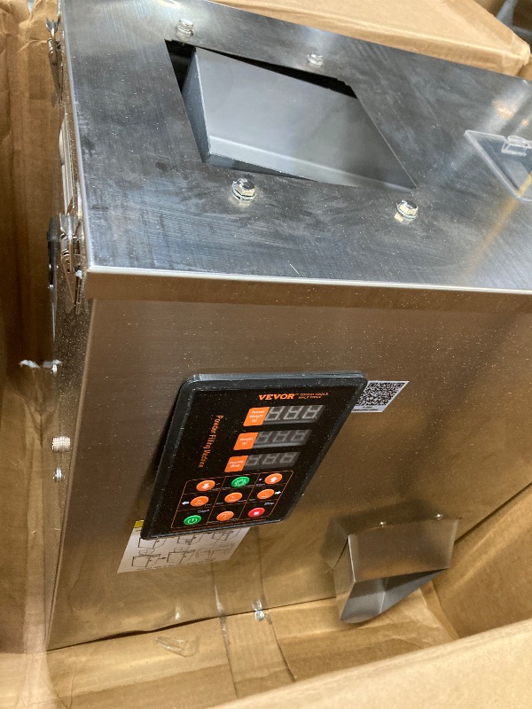 View 3 of VEVOR Powder Filling Machine, 0.022-1.1lbs/10-500g, Automatic Intelligent Particle Weighing Filling Machine, Bottle Bag Powder Filler Particle Dispenser for Tea Seeds Grains Powder Flour Beans Glitter