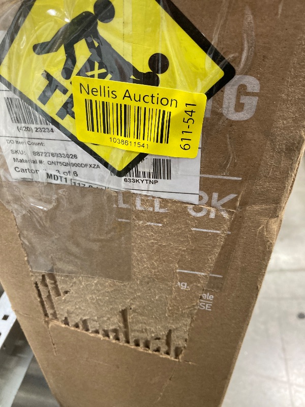 Photo 1 of **CRACKED SCREEN/PARTS ONLY**Samsung 75-Inch Class Neo QLED 8K QN900D Series Mini LED, Neo Quantum HDR Smart TV w/Dolby Atmos, Object Tracking Sound Pro, AI Motion Enhancer Pro, Alexa Built-in (QN75QN900D, 2024 Model)