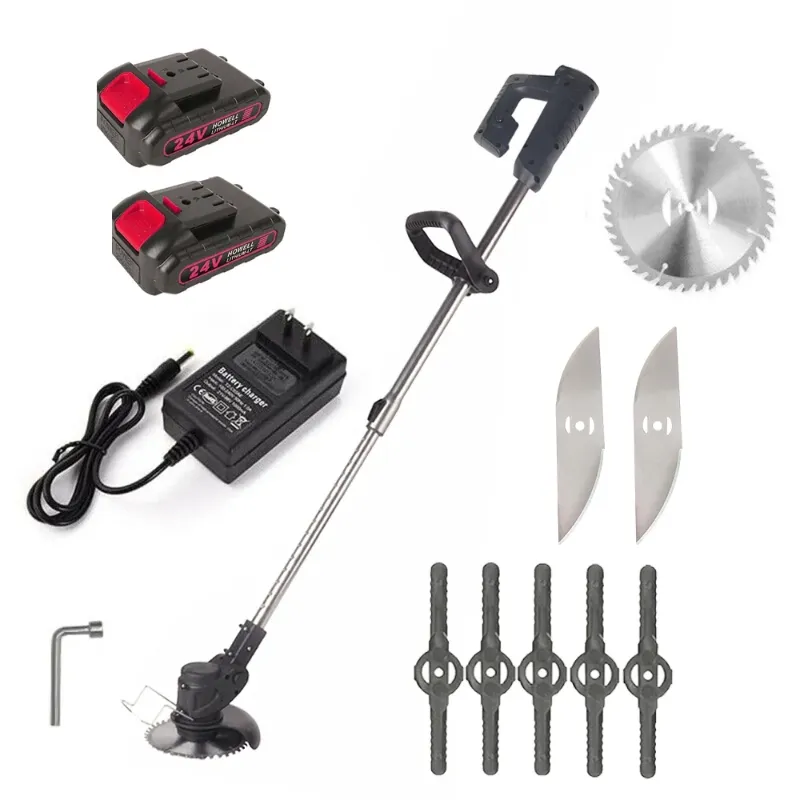 Photo 1 of Paddsun Electric Weed Eater Lawn Edger Cordless Grass String Trimmer Cutter 24V &Battery
