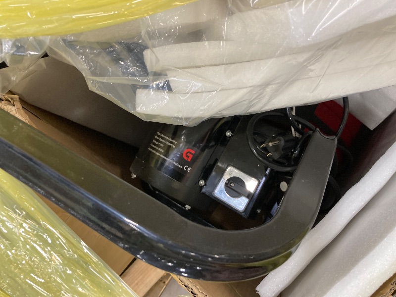 Photo 1 of 100FT Electric Drain Cleaning Machine with 3/4 Inch Cable, 750W Auto Feed Portable Sewer Snake, Air-Activated Foot Switch, 6 Interchangeable Cutters for 4" to 8" Pipes